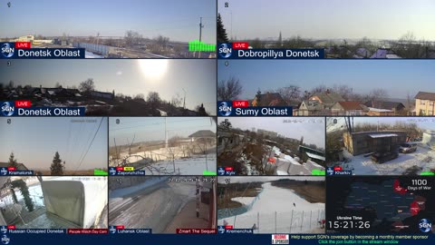 Ukraine Live - 24/7 Multiple Live Camera coverage of Ukraine with News Updates