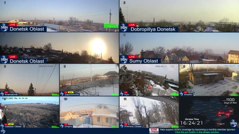 Ukraine Live - 24/7 Multiple Live Camera coverage of Ukraine with News Updates