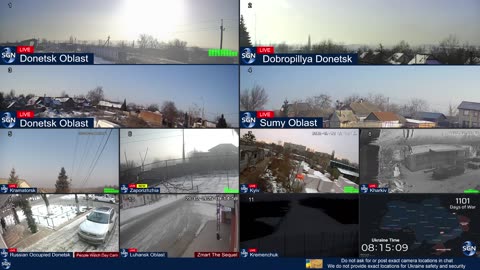 Ukraine Live - 24/7 Multiple Live Camera coverage of Ukraine with News Updates