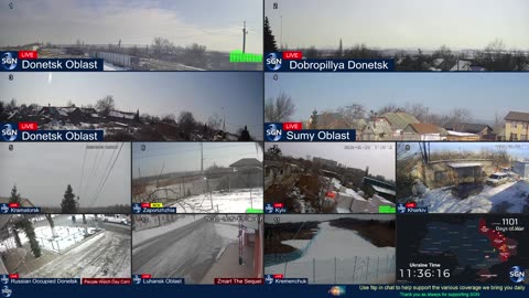 Ukraine Live - 24/7 Multiple Live Camera coverage of Ukraine with News Updates