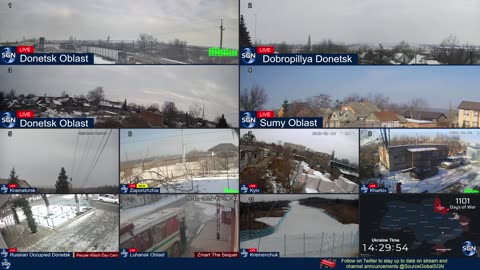 Ukraine Live - 24/7 Multiple Live Camera coverage of Ukraine with News Updates