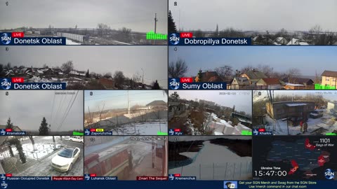 Ukraine Live - 24/7 Multiple Live Camera coverage of Ukraine with News Updates