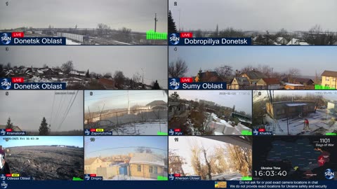 Ukraine Live - 24/7 Multiple Live Camera coverage of Ukraine with News Updates