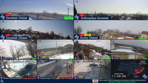 Ukraine Live - 24/7 Multiple Live Camera coverage of Ukraine with News Updates