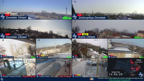 Ukraine Live - 24/7 Multiple Live Camera coverage of Ukraine with News Updates