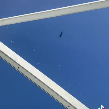 Military Helicopter Over My House