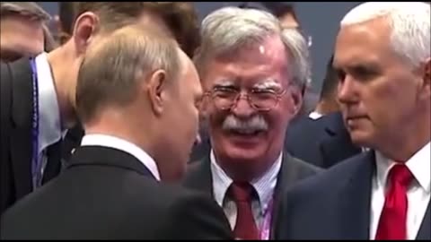 I think John Bolton has the hots for Putin.