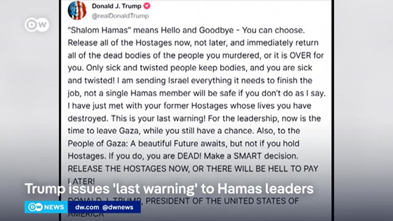 #News Hamas and US Talk