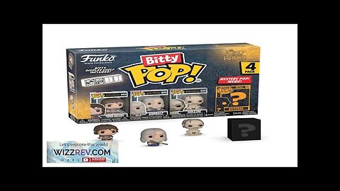 The Lord Of The Rings: Bitty Pop! Vinyl Figure 4-Pack: Frodo Gandalf Review