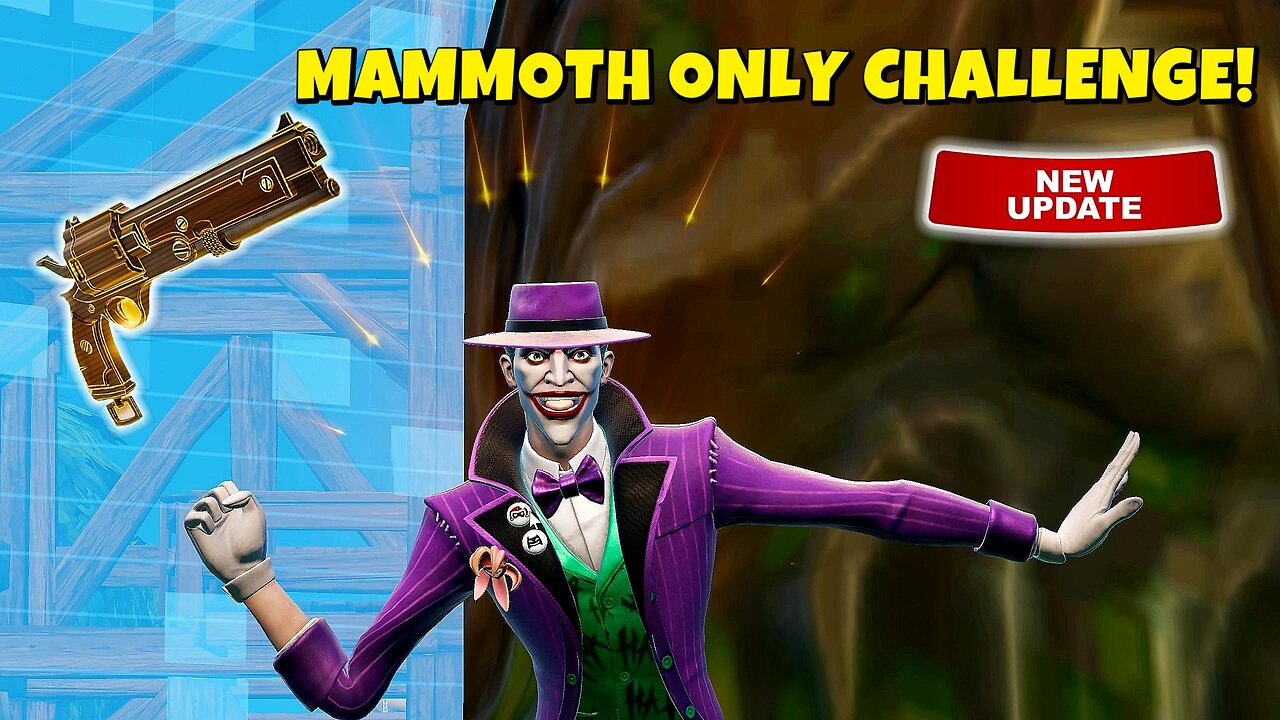FORTNITE | Mammoth only Challenge