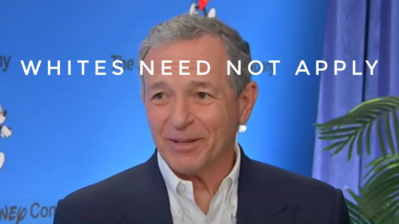 Disney's Bob Iger HATES European Americans