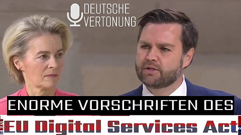 JD Vance kritisiert die enormen Vorschriften des EU Digital Services Act (DSA)