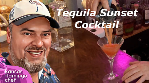 How to make a Tequila Sunset Cocktail