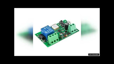 1 Channel Ewelink Wifi RF Switch Module Self-Locking DC 5V 7-32V Wireless Review