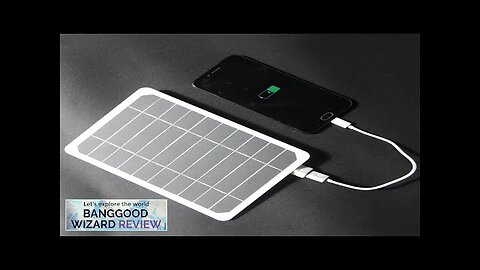 205*140MM 5V 5W Solar Panel High Power For Mobile Phone USB Solar Review