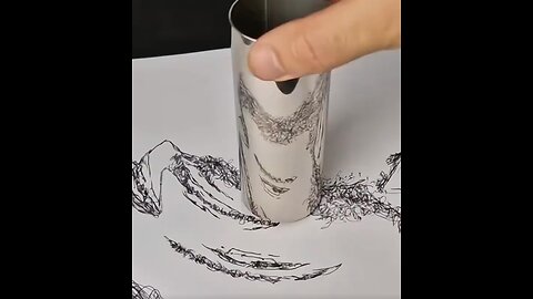 Amazing Convex Reflection Art By Talented Artists 🫡 New Skill