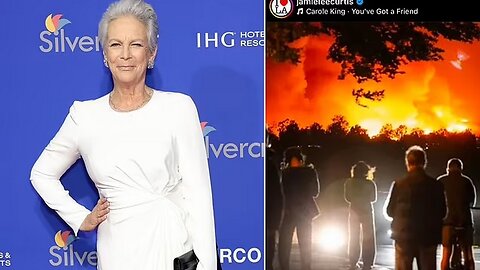 "Jamie Lee Curtis on Fire Relief"