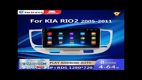 For Kia RIO 2 RIO2 2005 2011 Car Radio Multimedia video Review