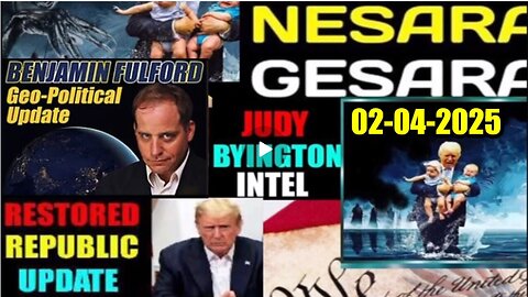 Judy Byington Update 2.4.25 - Trump Just dropped BOMBSHELL ~ This Changes EVERYTHING