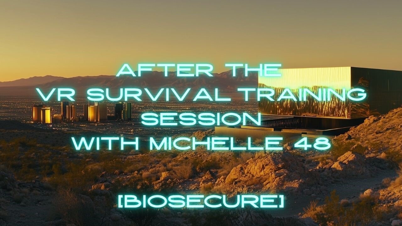 [biosecure] - Michelle 48 after the virtual dream survival training session