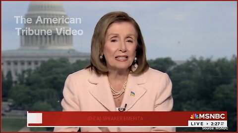 Watch: Nancy Pelosi Busted For Covering Up J6 Involvement In Resurfaced Video