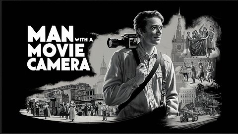 MAN WITH A MOVIE CAMERA (1929) Mikhail Kaufman & Yelizaveta Svilova | Documentary | B&W | Free Movie