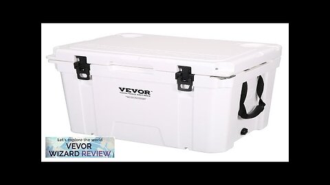 VEVOR Insulated Portable Cooler 45 qt Holds 45 Cans Ice Retention Hard Review