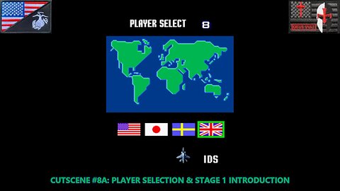 The Cutscene Project: "Aero Fighters" [Lord White (IDS] (Arcade - 1992) [NA Version]
