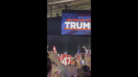 Trump Rally in MI