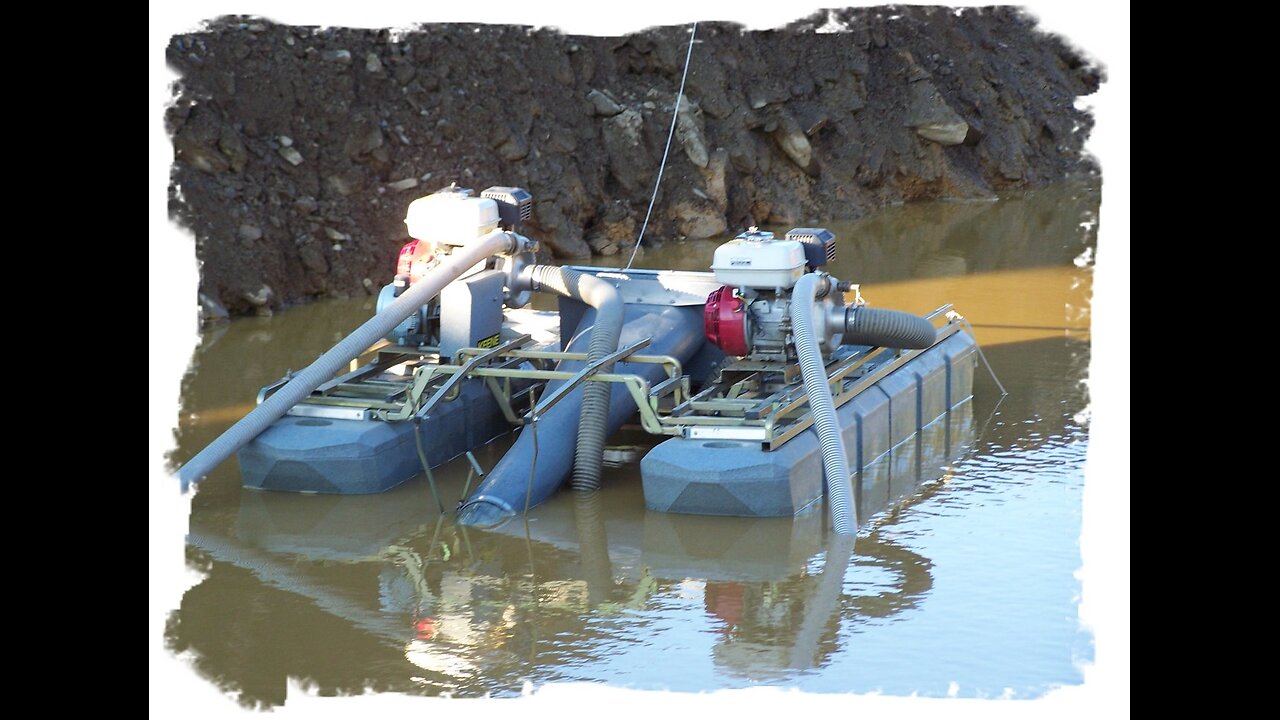 I "splain" the Keene three-stage gold dredge...