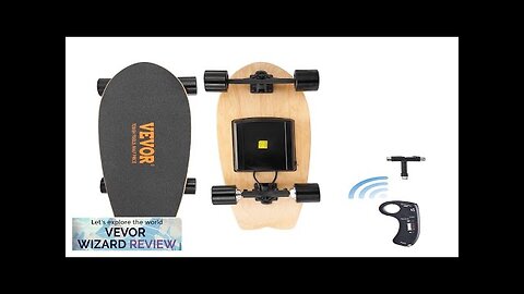 VEVOR Electric Longboard Skateboard with Control 7.5 Mile Range for Adults Kids Review