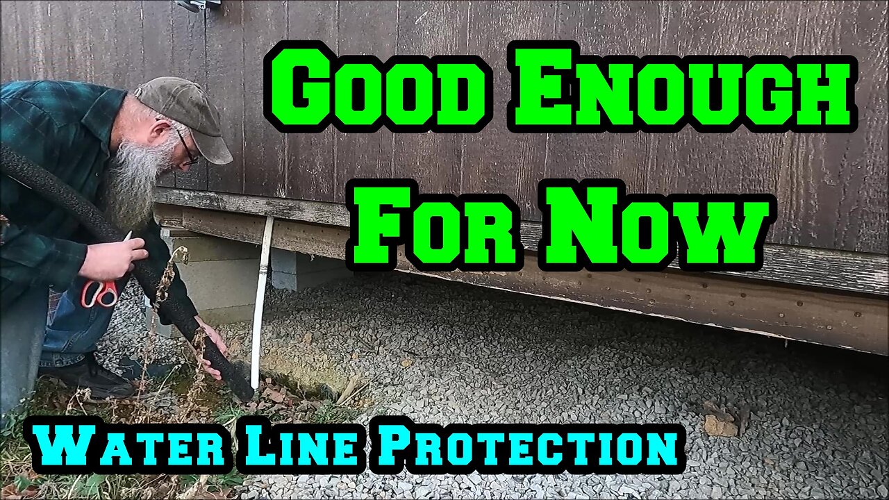 Water Line Protection is Good Enough For Now | Errands Before Thanksgiving