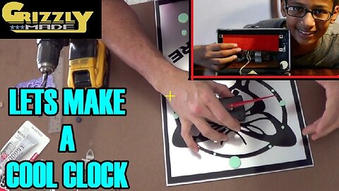 LETS MAKE A COOL CLOCK SIGN!