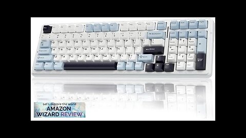 AULA F99 Wireless Mechanical Keyboard Hot Swappable Custom KeyboardPre-lubed Linear Review