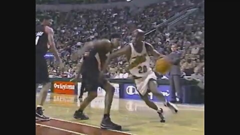 Gary Payton 24 Points 11 Ast Vs. Trail Blazers, 1999-2000.