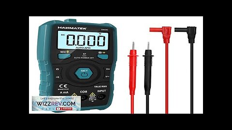 HANMATEK DM20 Digital Multimeter Auto-Ranging 6000 Counts Smart Electrical Tester Review