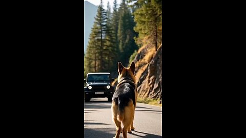 animals stopped vehicle and save people