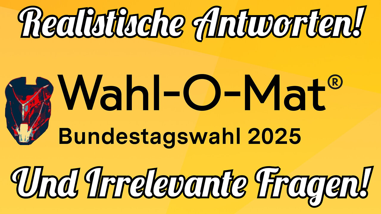 Ich mache den Wahl-O-Mat 2025 (Fragen & Erklärung)