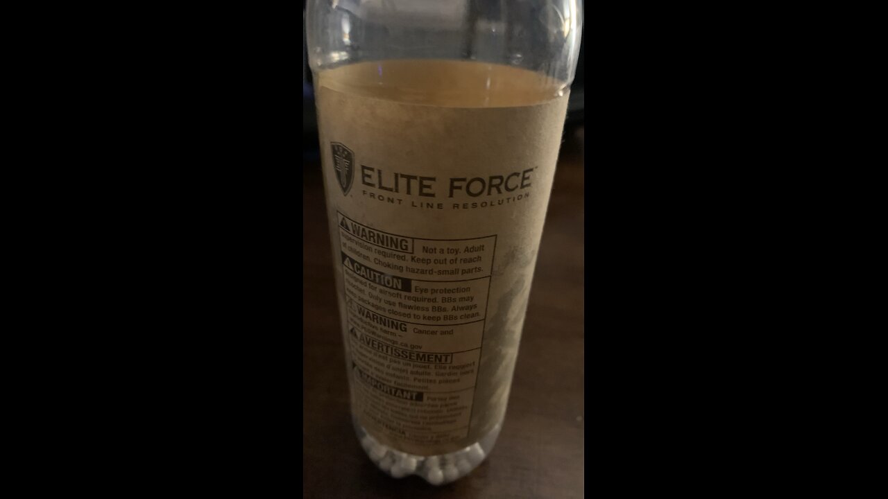 Elite force 6 mm airsoft BB review