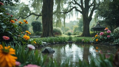 Serene Rainfall Ambience: Relax & Unwind with Calming Rain Sounds.