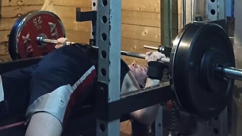 115 Kg Long Pause Bench Press