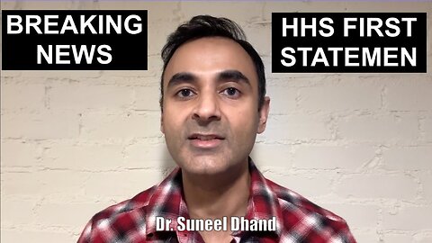 Dr. Suneel Dhand - BREAKING From Vaccines to Food EVERYTHING TO BE INVESTIGATED RFK