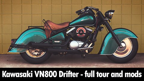 Kawasaki Drifter 800 tour - "Maxine"