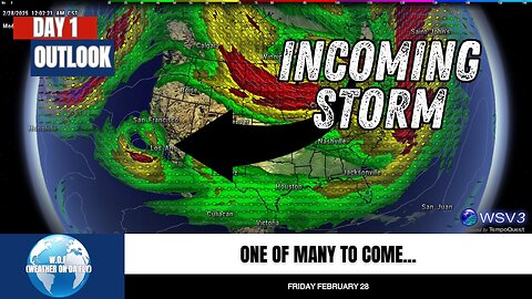 🚨 Feb 28: Upper Trough Dominates Great Lakes & Ohio Valley