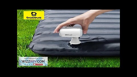 Baseus Air Pump Wireless Air Compressor Camping Inflatable Deflate Beds Mats Swimming Review