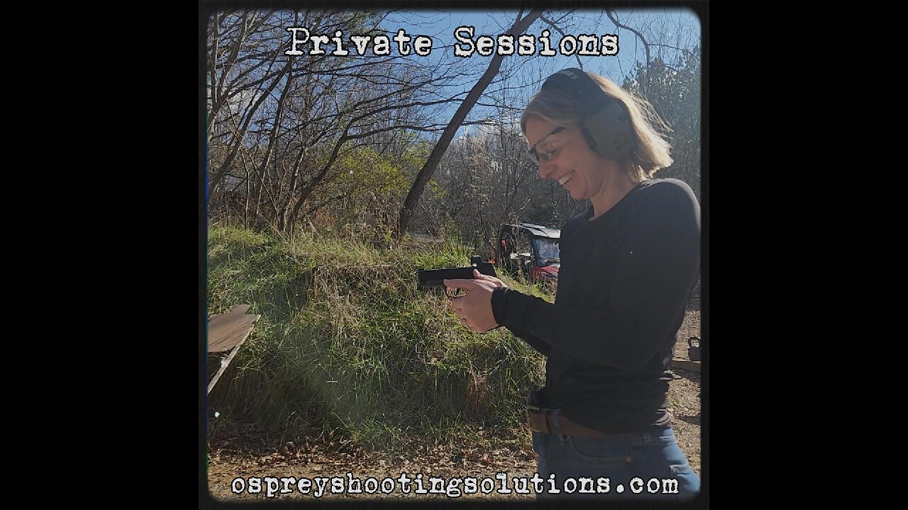 Private Shooting Sessions: New Shooters to High Performance Professionals