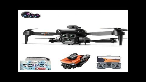 XKJ K6 MAX Upgrade Three Camera WiFi FPV with 4K ESC 3 Review