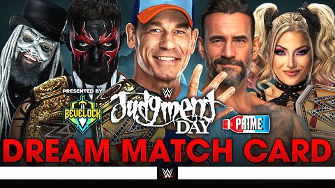 WWE Judgment Day 2025 - Dream Match Card [v2] | Bevelock