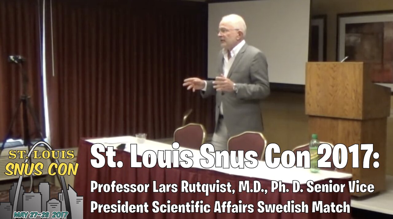 Snus Con 2017 (St Louis) - Lars-Erik Rutqvist