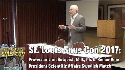 Snus Con 2017 (St Louis) - Lars-Erik Rutqvist